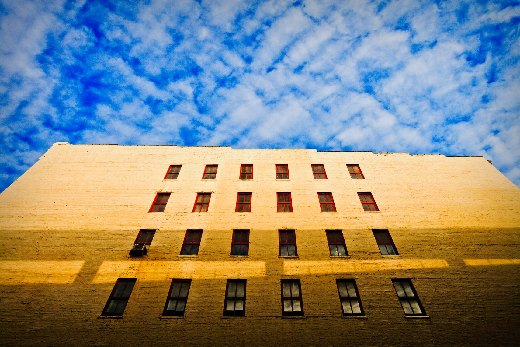 Architectural Photograph with Clouds