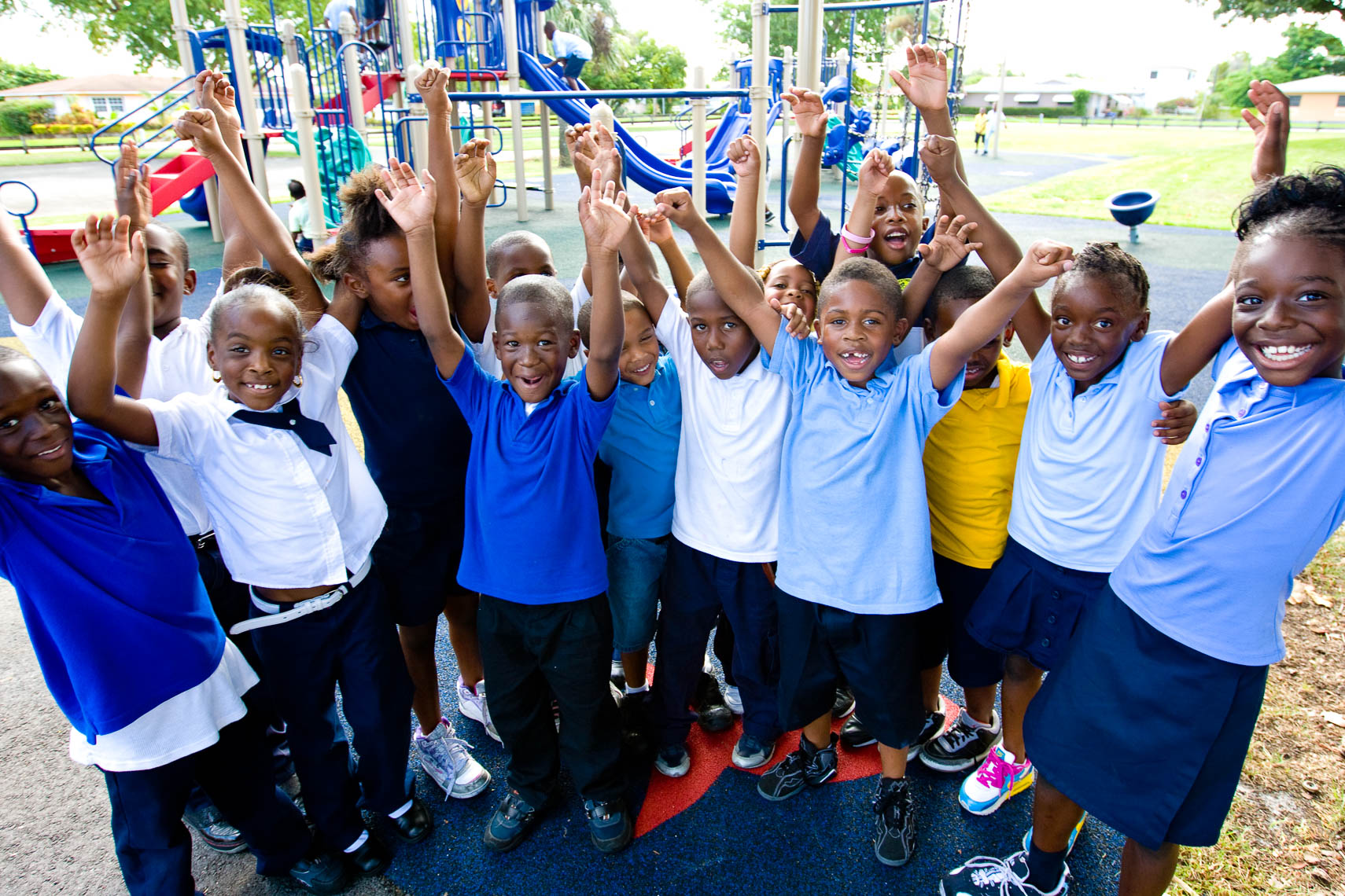 Happy Group Kids Photograph