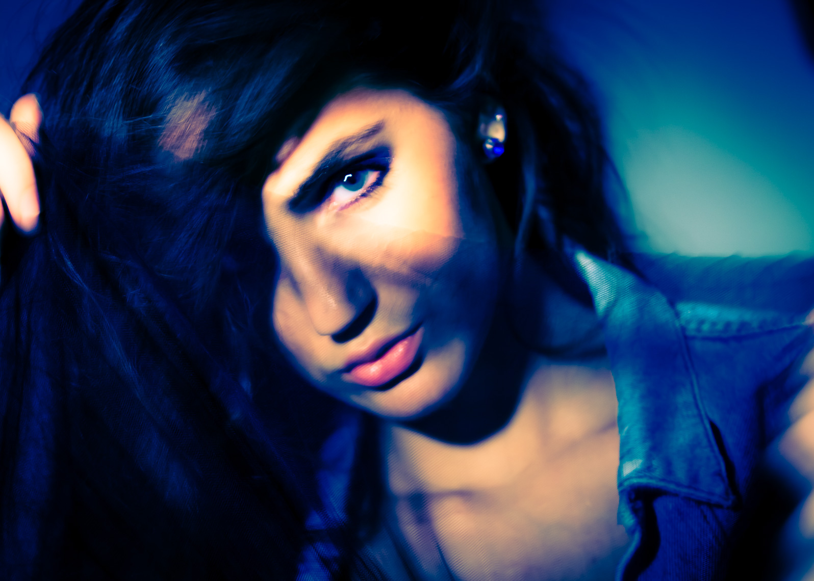 Beautiful Studio Fashion Beauty Portrait