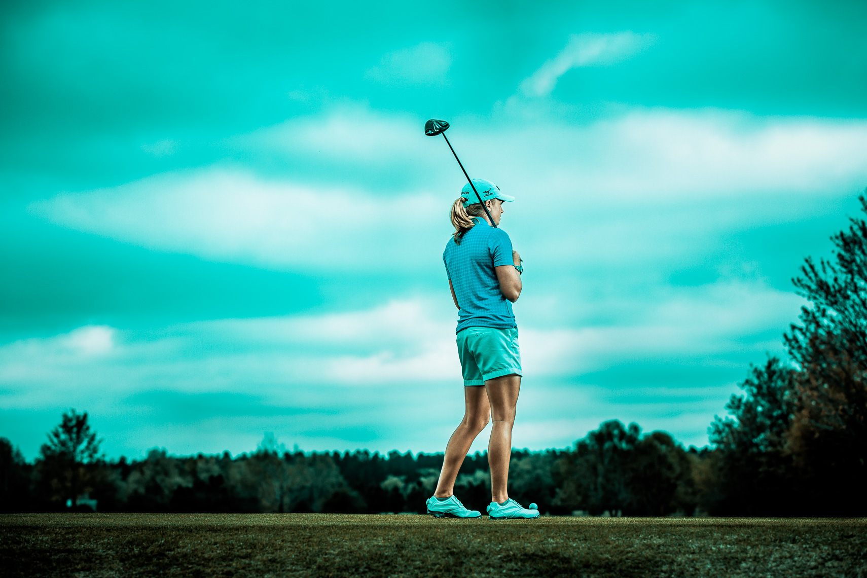 Celebrity Golf Advertising Photographer