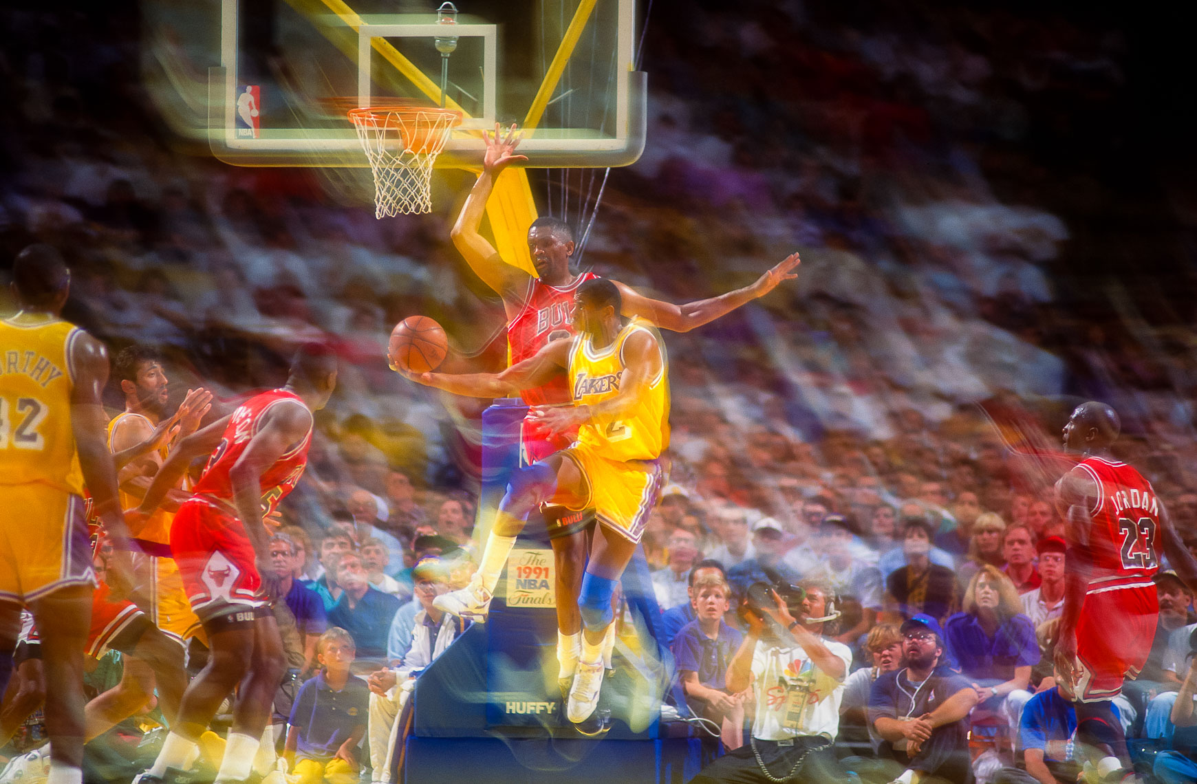 Magic Johnson Basketball Photography